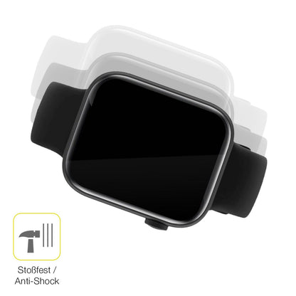 3x Screen Protector for Fireboltt Ring 3 Protective Film covers 100% dipos Flex