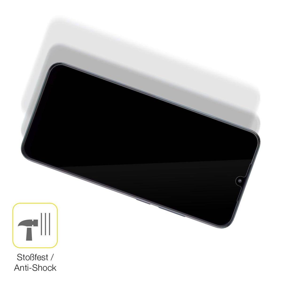 3x Screen Protector for Xiaomi Poco C50 Protective Film covers 100% dipos Flex