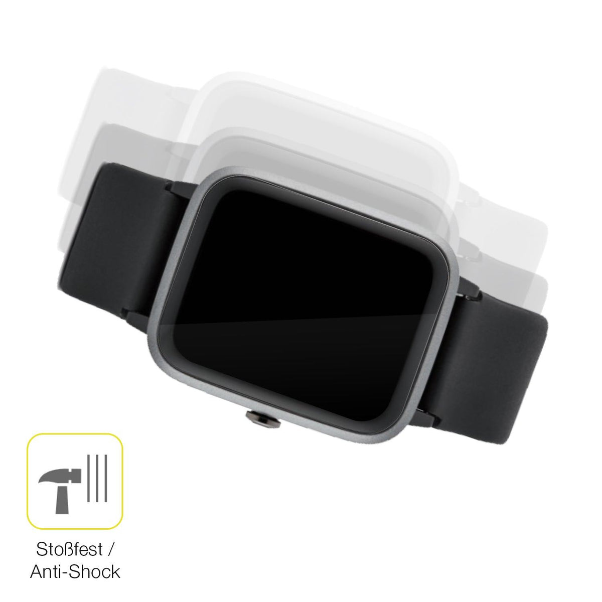 3x Screen Protector for Medion P4000 Protective Film covers 100% dipos Flex