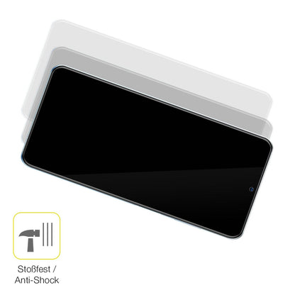 3x Screen Protector for ZTE Blade A72 Protective Film covers 100% dipos Flex
