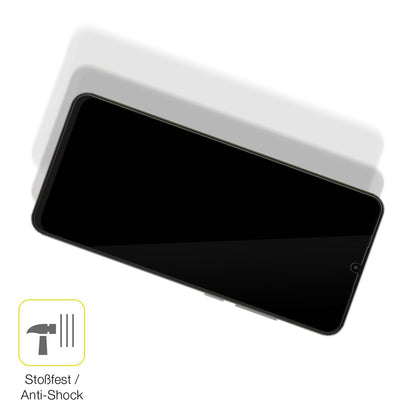3x Screen Protector for ZTE Blade A52 Protective Film covers 100% dipos Flex