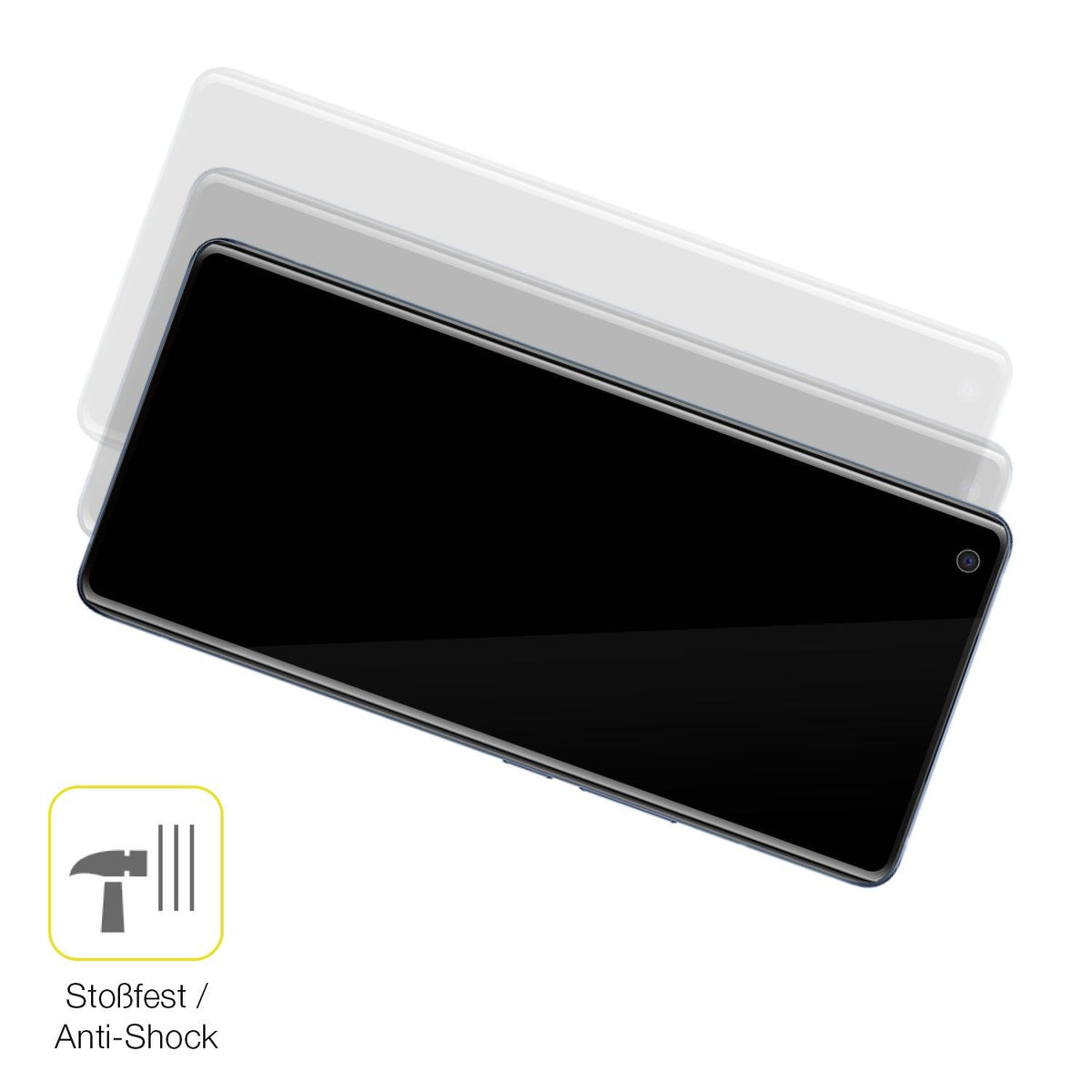 2x Screen Protector for VIVO X50 Pro Plus Protective Film covers 100% dipos Flex