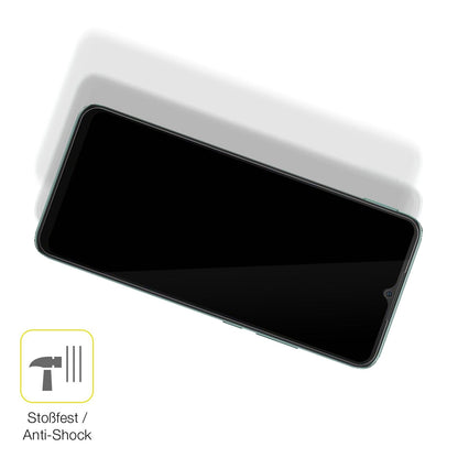 2x Full Cover Screen Protector for Xiaomi Poco C40 – Covers Curved Edges | dipos