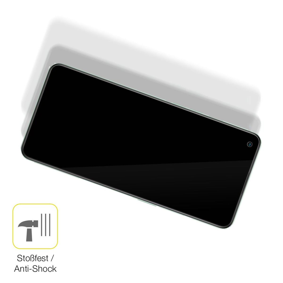 2x Screen Protector for Oppo Reno8 Lite Protective Film covers 100% dipos Flex