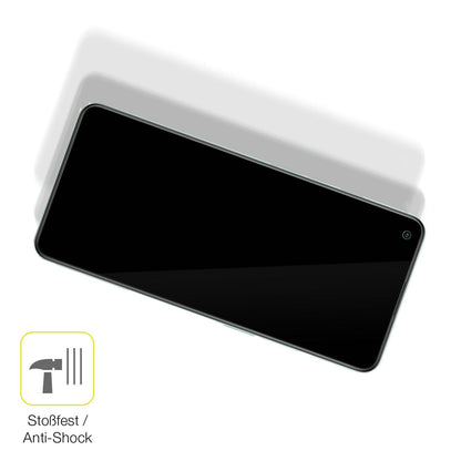 2x Screen Protector for Oppo Reno8 Lite Protective Film covers 100% dipos Flex