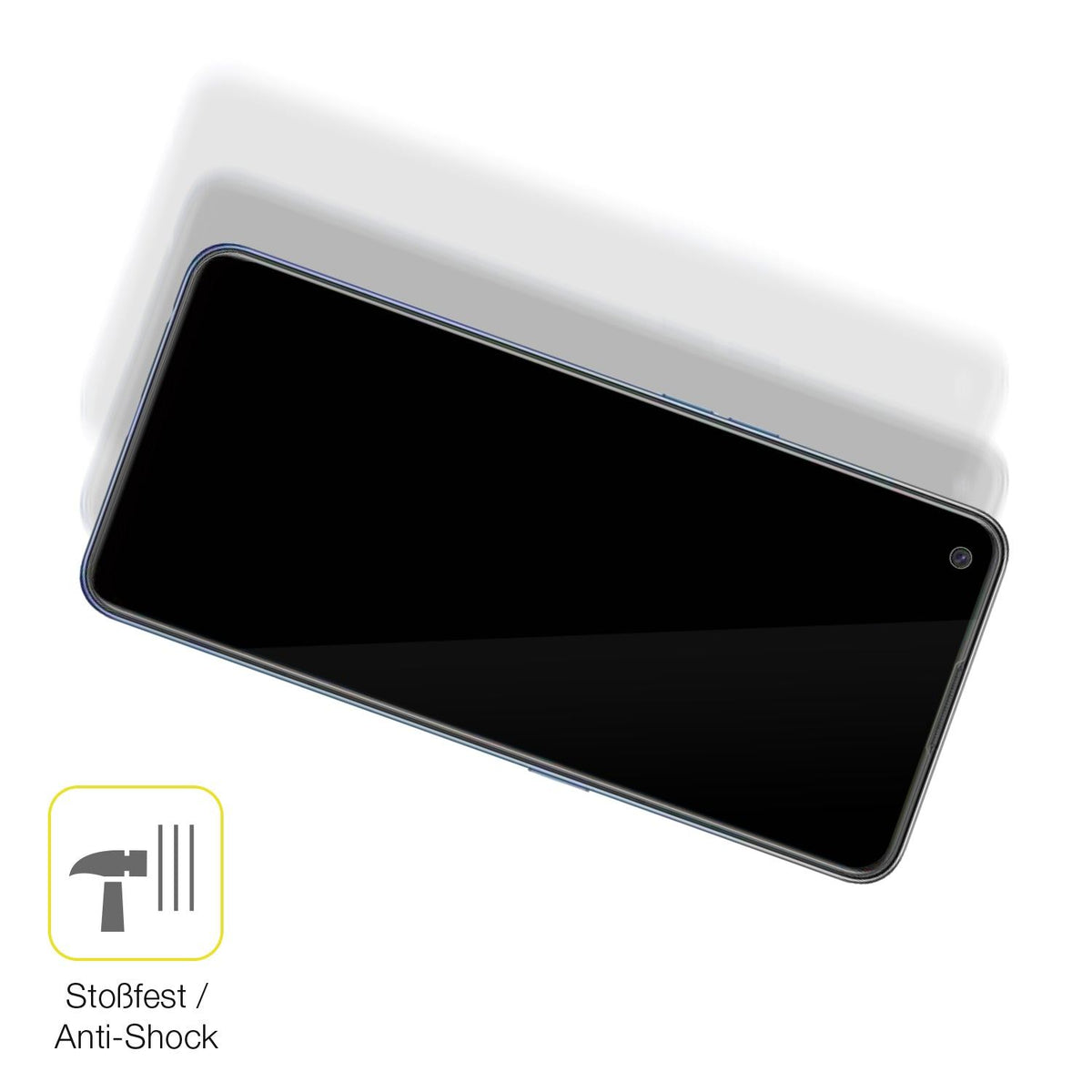 2x Screen Protector for Oppo F19 Protective Film covers 100% dipos Flex