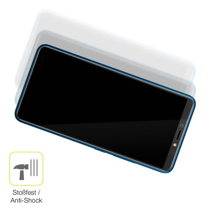 2x Screen Protector for BQ 6030G Practic Protective Film covers 100% dipos Flex