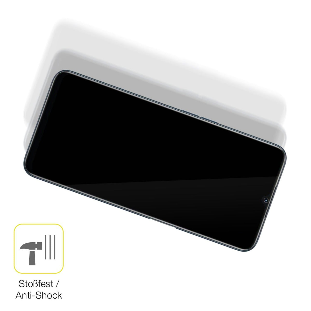 2x Screen Protector for Oppo A16S Protective Film covers 100% dipos Flex