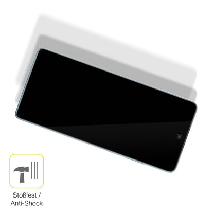 2x Screen Protector for Motorola Moto Edge S30 Protective Film covers 100% dipos