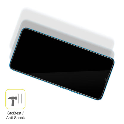 3x Screen Protector for Oppo A16e Protective Film covers 100% dipos Flex