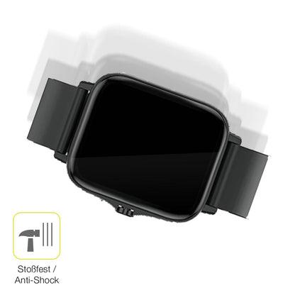 3x Screen Protector for Kaseemi 1,7 inch Smartwatch Protective Film covers 100%