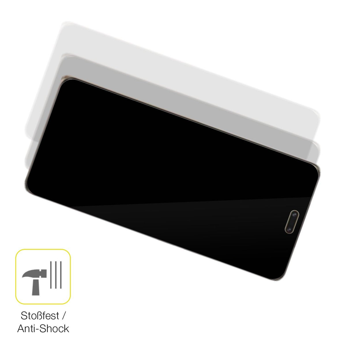 2x Screen Protector for Xiaomi Civi 3 Protective Film covers 100% dipos Flex