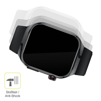 2x Screen Protector for TK 16 Smartwatch 2.04 Zoll Protective Film covers 100%