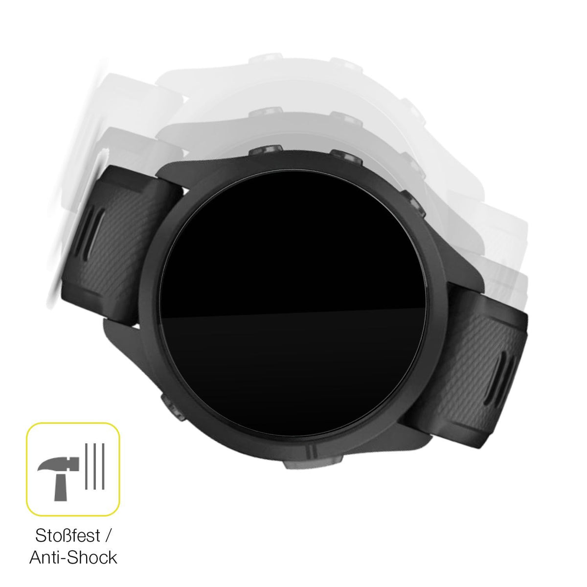 2x Screen Protector for Garmin Forerunner 265s 42mm Protective Film covers 100%