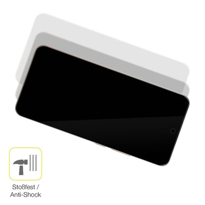 2x Screen Protector for Oppo Reno 12 5G Protective Film covers 100% dipos Flex