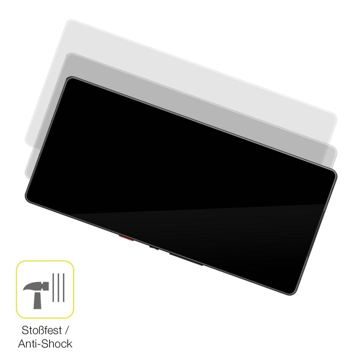 2x Screen Protector for ZTE Nubia Redmagic 10 Pro+ Protective Film covers 100%