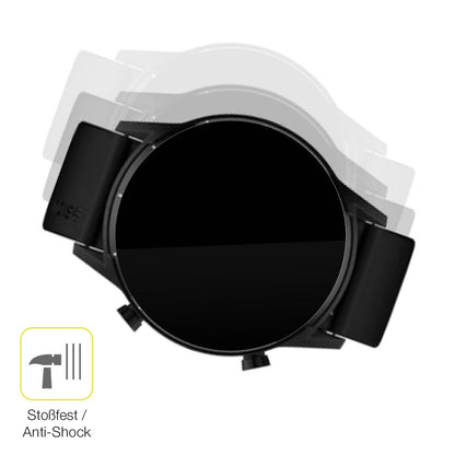 2x Screen Protector for Tecno Watch Pro 2 Protective Film covers 100% dipos Flex