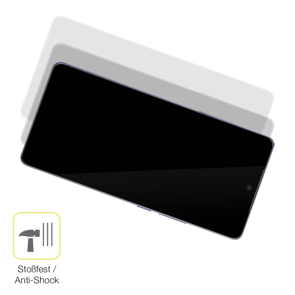 2x Screen Protector for Realme Neo 7 Protective Film covers 100% dipos Flex