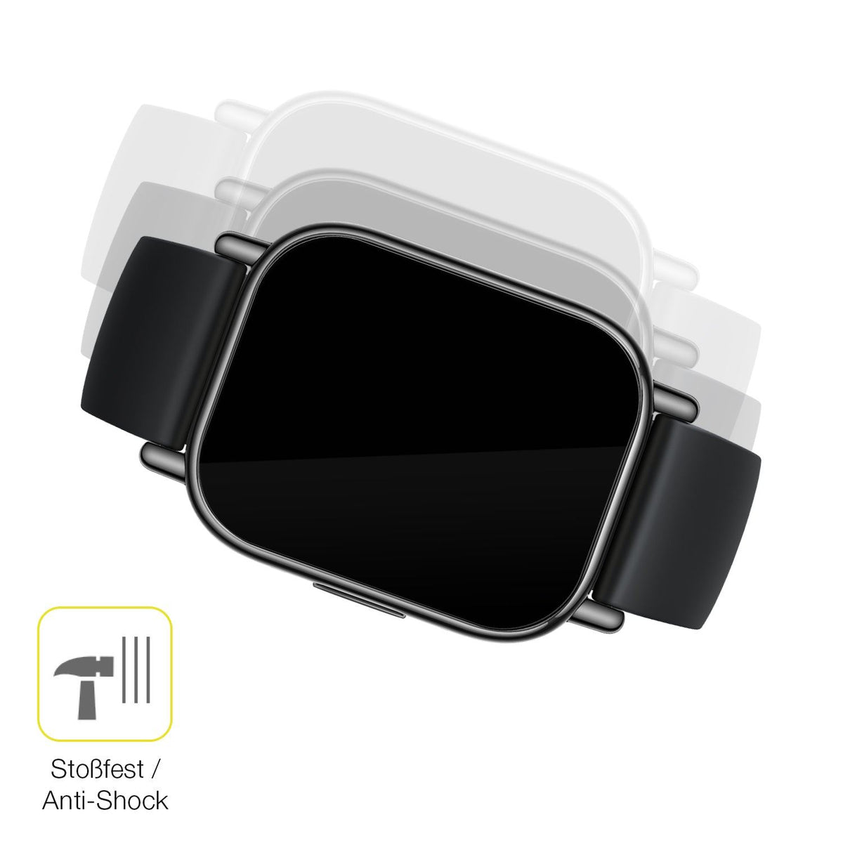 2x Screen Protector for Xiaomi Redmi Watch 5 Active Protective Film covers 100%