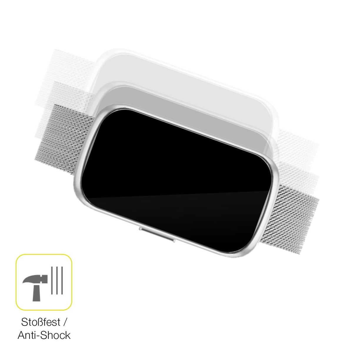 2x Screen Protector for Naixues CS5 1.47 Zoll Protective Film covers 100% dipos