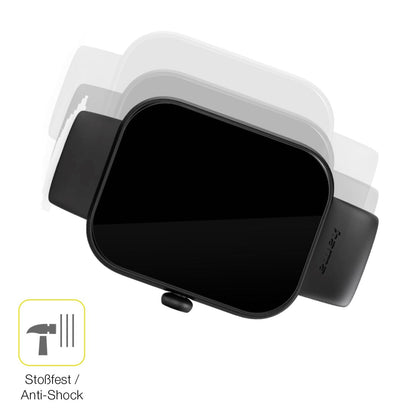 2x Screen Protector for Hama Fit Watch 5000 Protective Film covers 100% dipos
