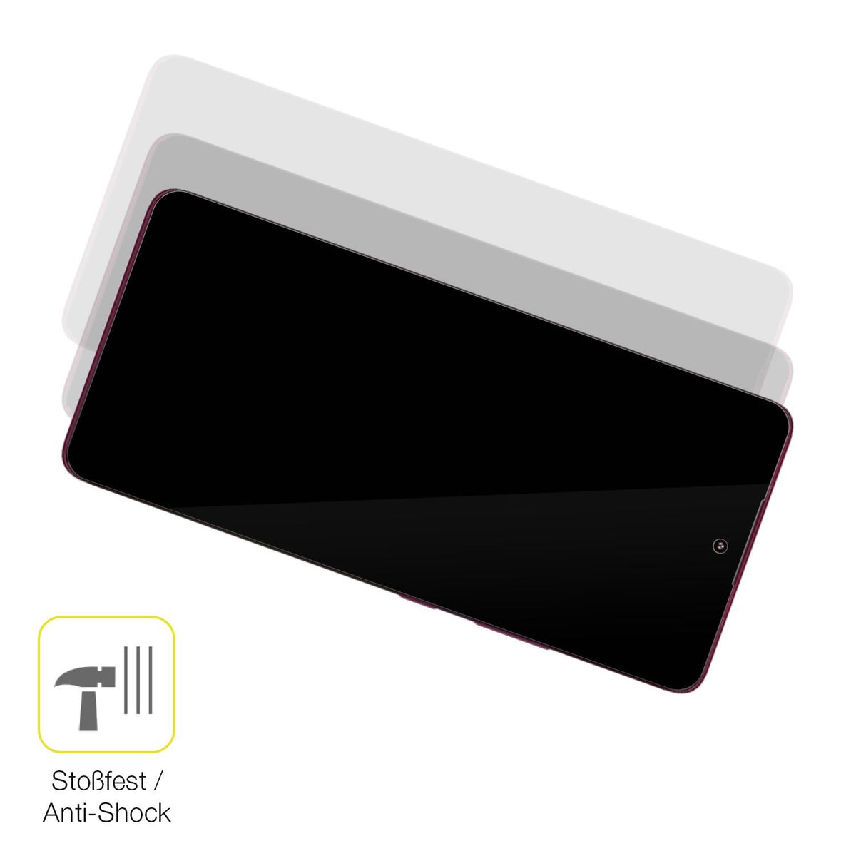 2x Screen Protector for Motorola Edge 30 fusion (case friendly) Protective Film