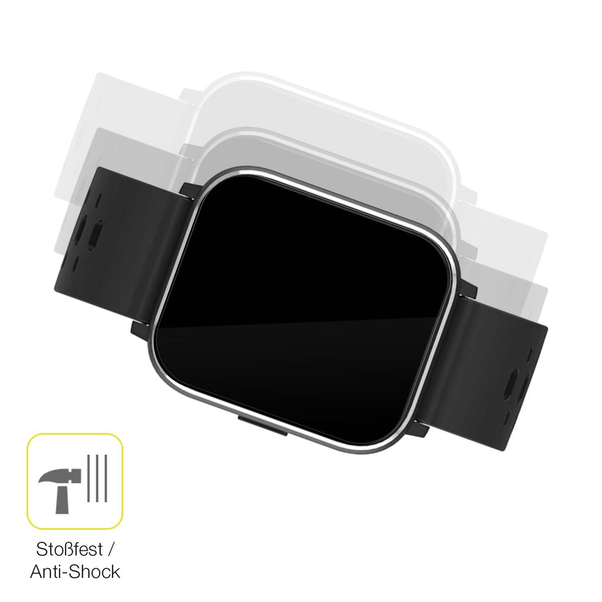 2x Screen Protector for Denver SW-165 Protective Film covers 100% dipos Flex