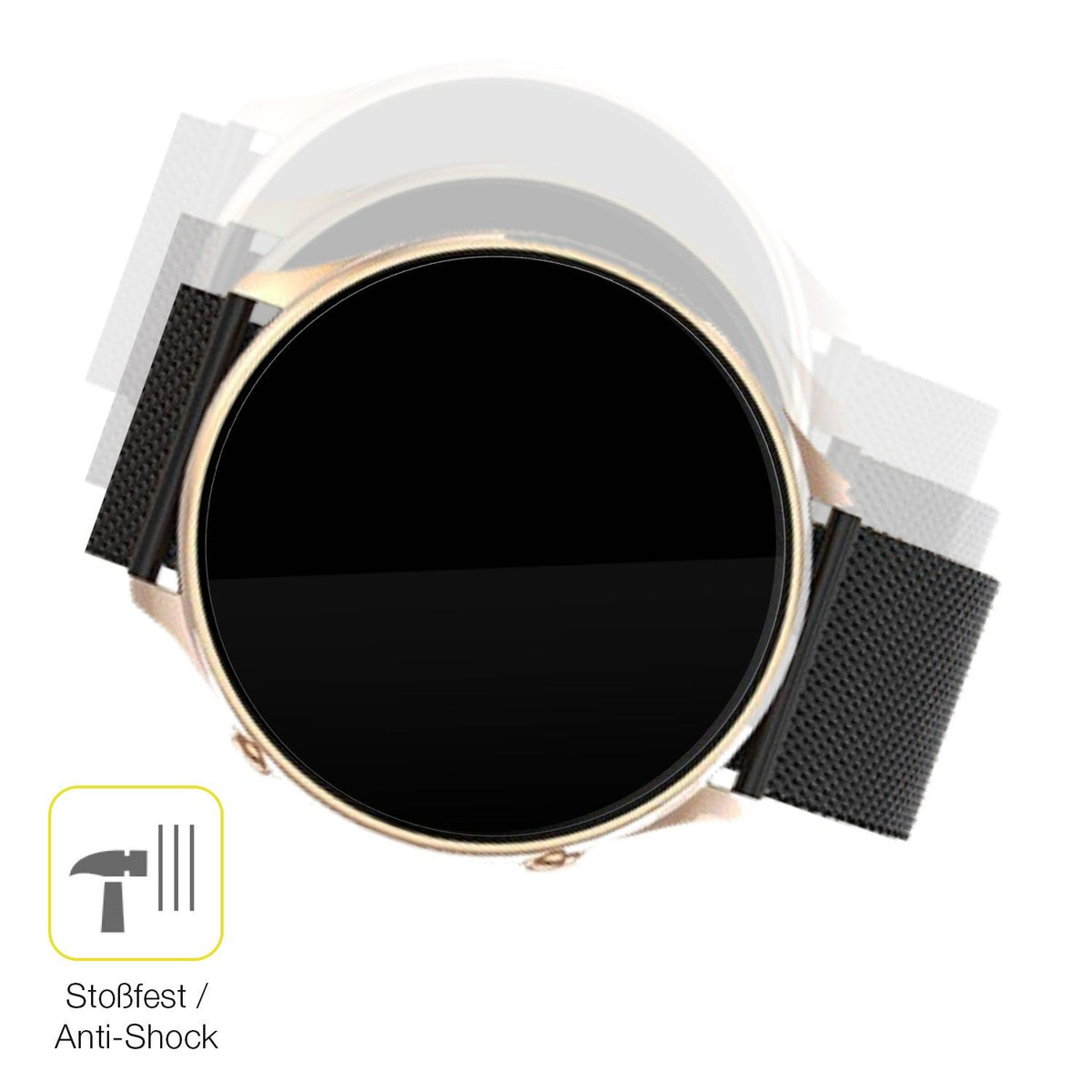 2x Screen Protector for SLOKSFil S51 Smartwatch Protective Film covers 100%
