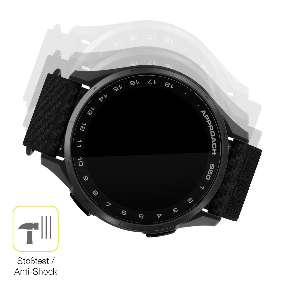 2x Screen Protector for Garmin Approach S50 Protective Film covers 100% dipos