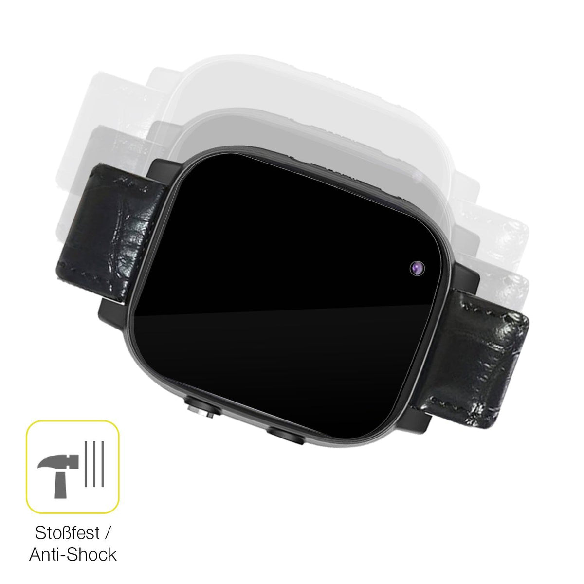 2x Screen Protector for Weyot Notruf Smartwatch Protective Film covers 100%