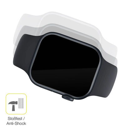 2x Screen Protector for Apple Watch Series 8 45mm Protective Film covers 100%