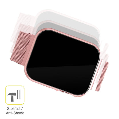 2x Screen Protector for Banlvs Smartwatch 1.83 Zoll Protective Film covers 100%
