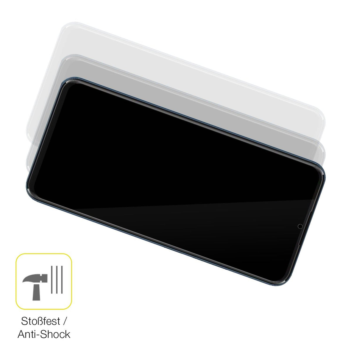 2x Screen Protector for Mobicel RX17 Protective Film covers 100% dipos Flex