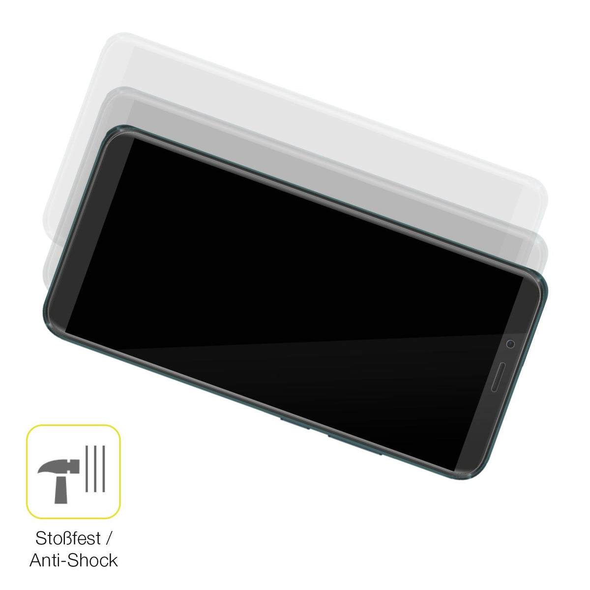 2x Screen Protector for Mobicel RX Plus Protective Film covers 100% dipos Flex