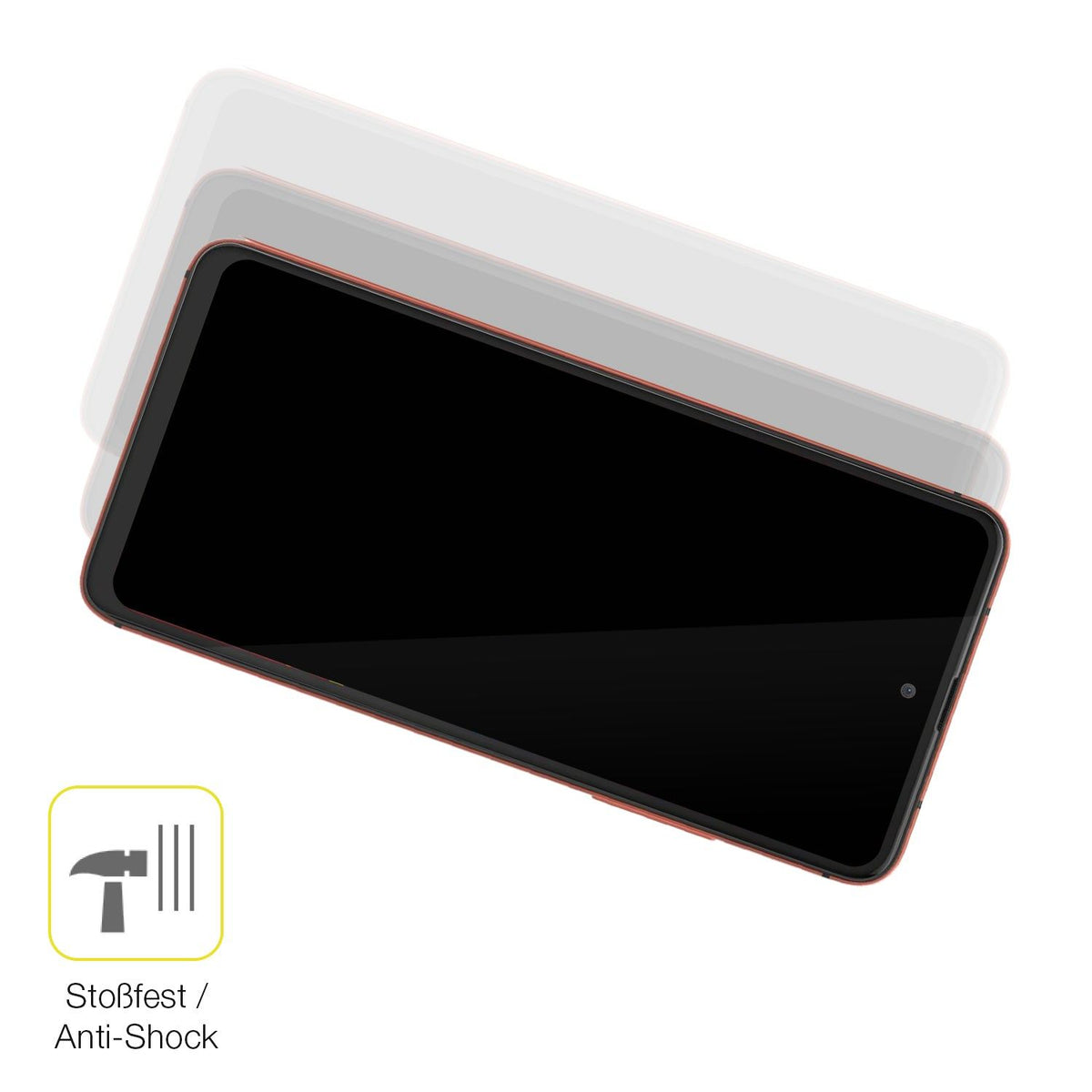 2x Screen Protector for Nuu Mobile N20 Protective Film covers 100% dipos Flex