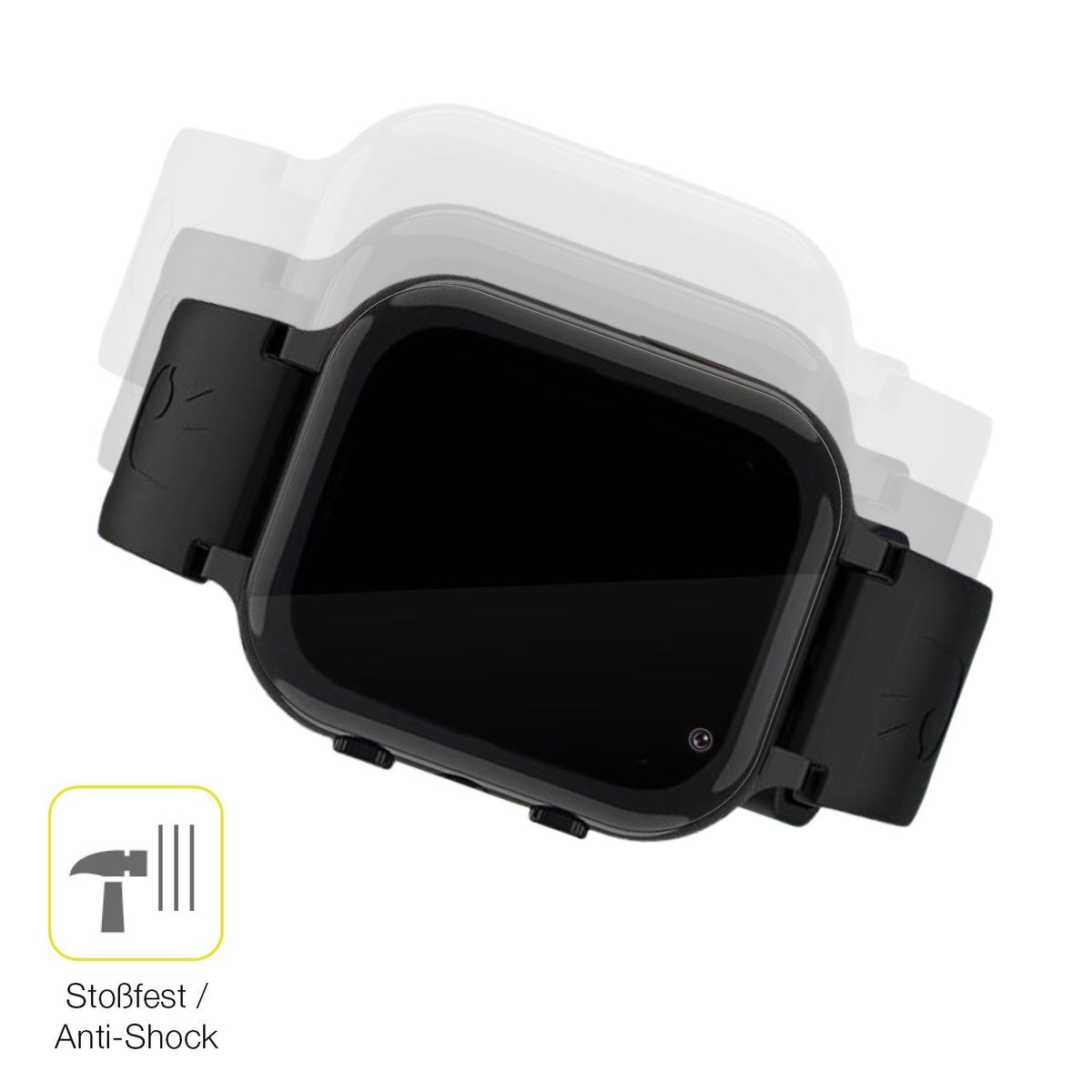 2x Screen Protector for Ruopoem Smartwatch Kinder Protective Film covers 100%