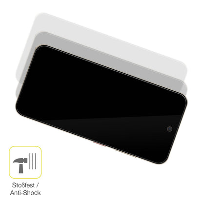 2x Screen Protector for ZTE Blade V70 Protective Film covers 100% dipos Flex