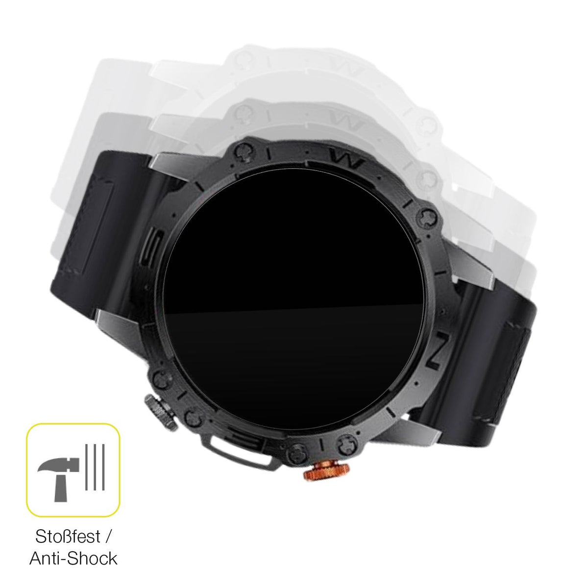 2x Screen Protector for LIGE Smart Sports Watch I10 Protective Film covers 100%