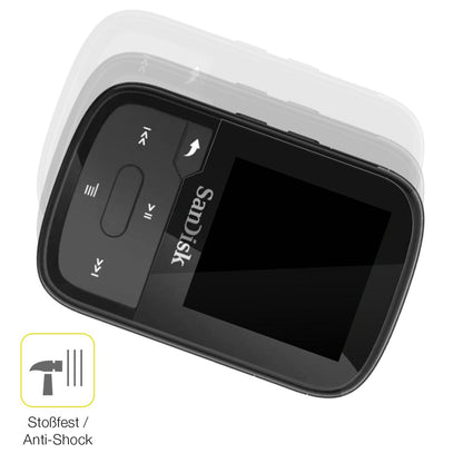 2x Screen Protector for SanDisk Clip Sport Plus Protective Film covers 100%