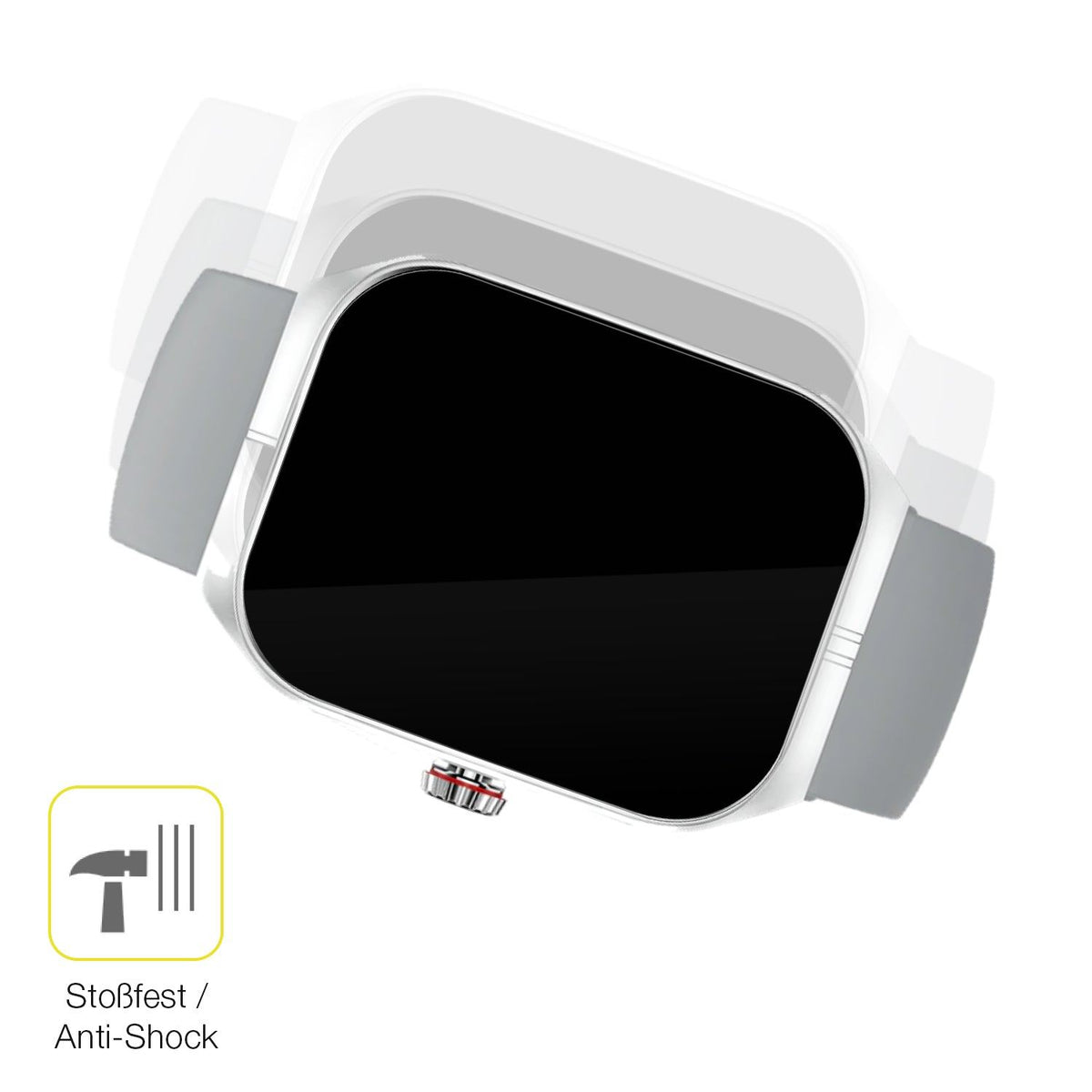2x Screen Protector for Rogbid Infinity Protective Film covers 100% dipos Flex