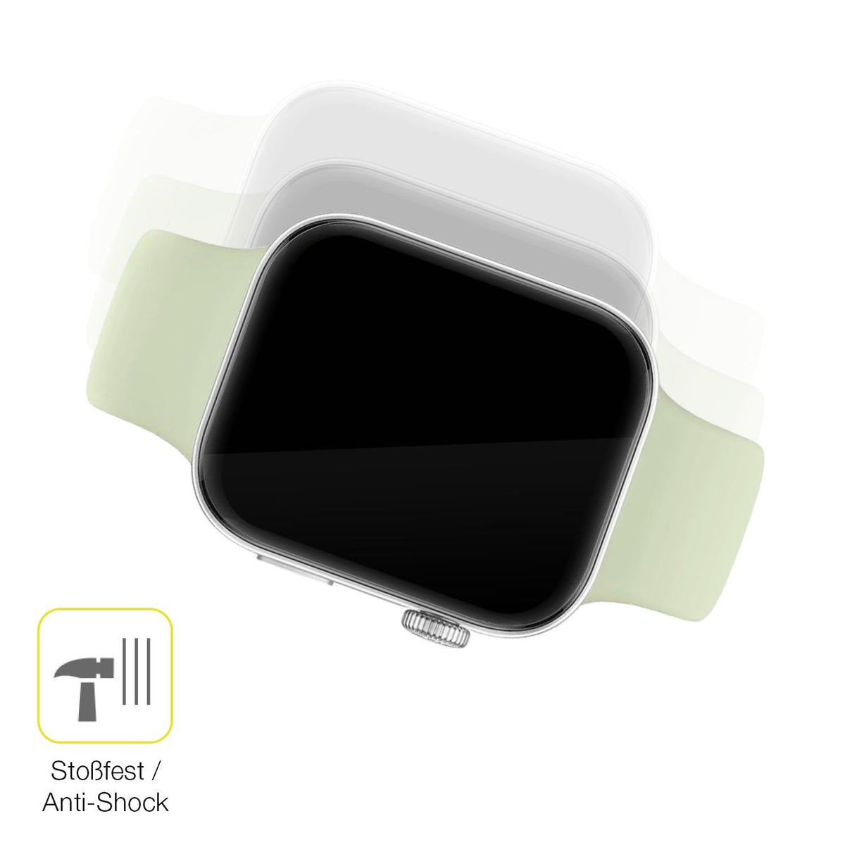 2x Screen Protector for Huawei Watch Fit 3 1.82 Zoll Protective Film covers