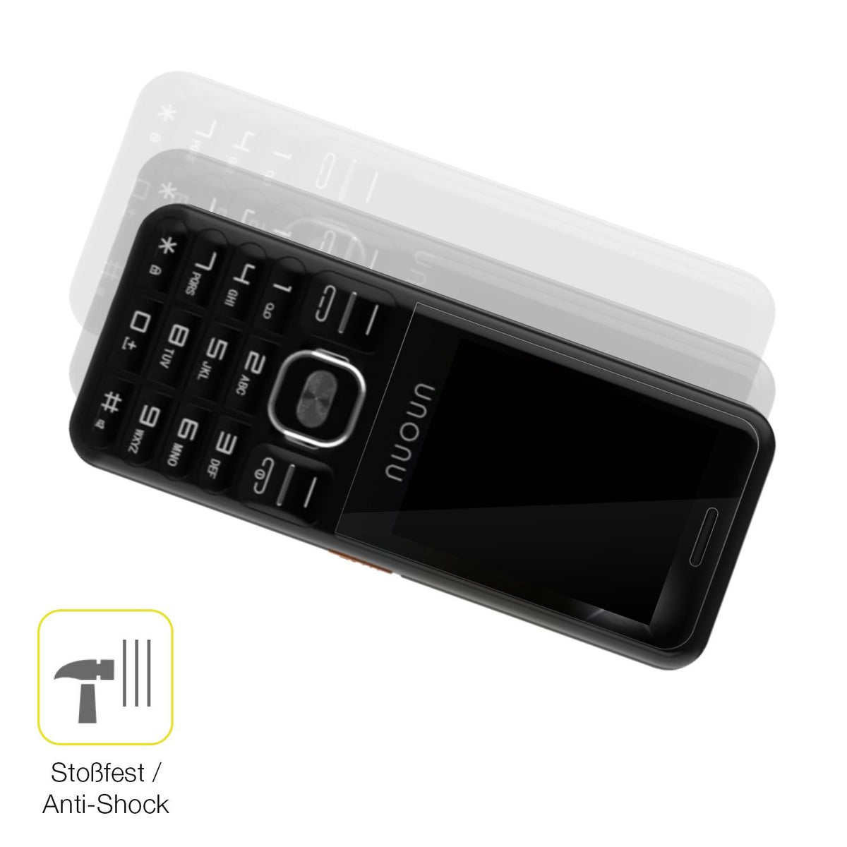 2x Screen Protector for Unonu U10L Protective Film covers 100% dipos Flex