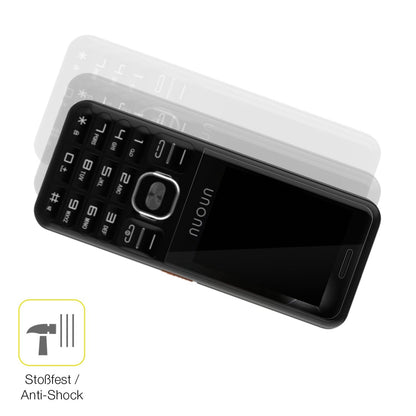 2x Screen Protector for Unonu U10L Protective Film covers 100% dipos Flex