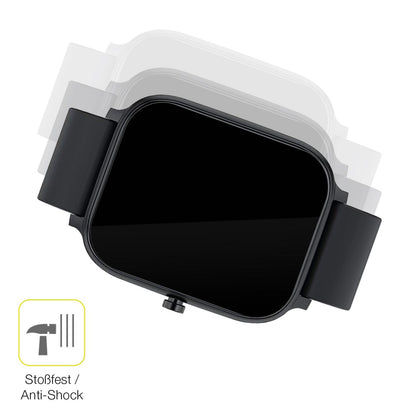 2x Screen Protector for Torjalph Smartwatch 1.69 Zoll Protective Film covers