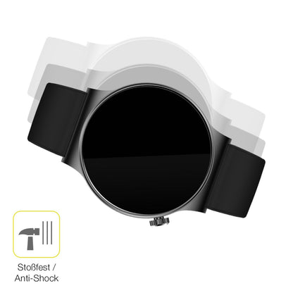 2x Screen Protector for OOQE Watch CS PRO Protective Film covers 100% dipos Flex