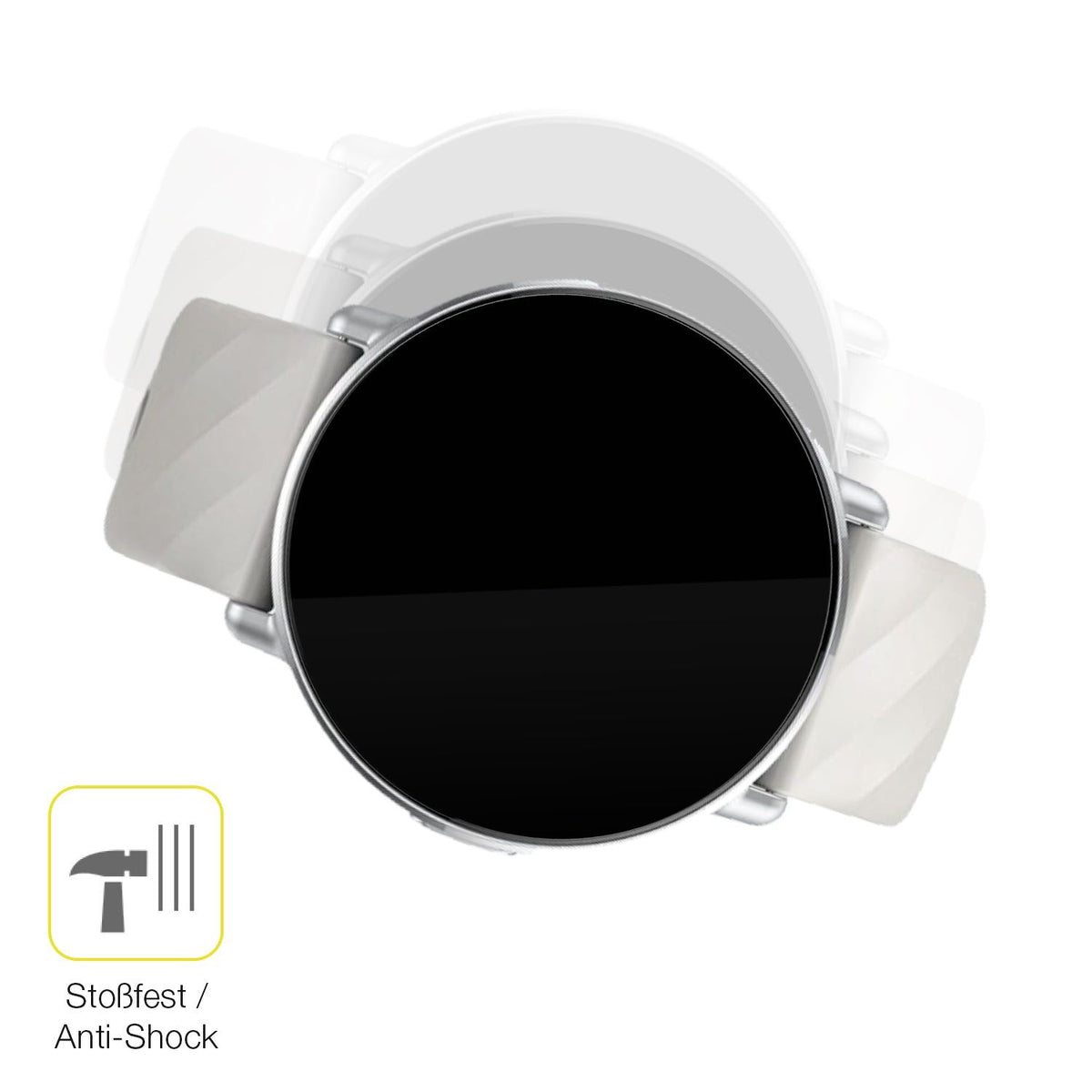 2x Screen Protector for Miecgth Smartwatch 1.39 Zoll Protective Film covers