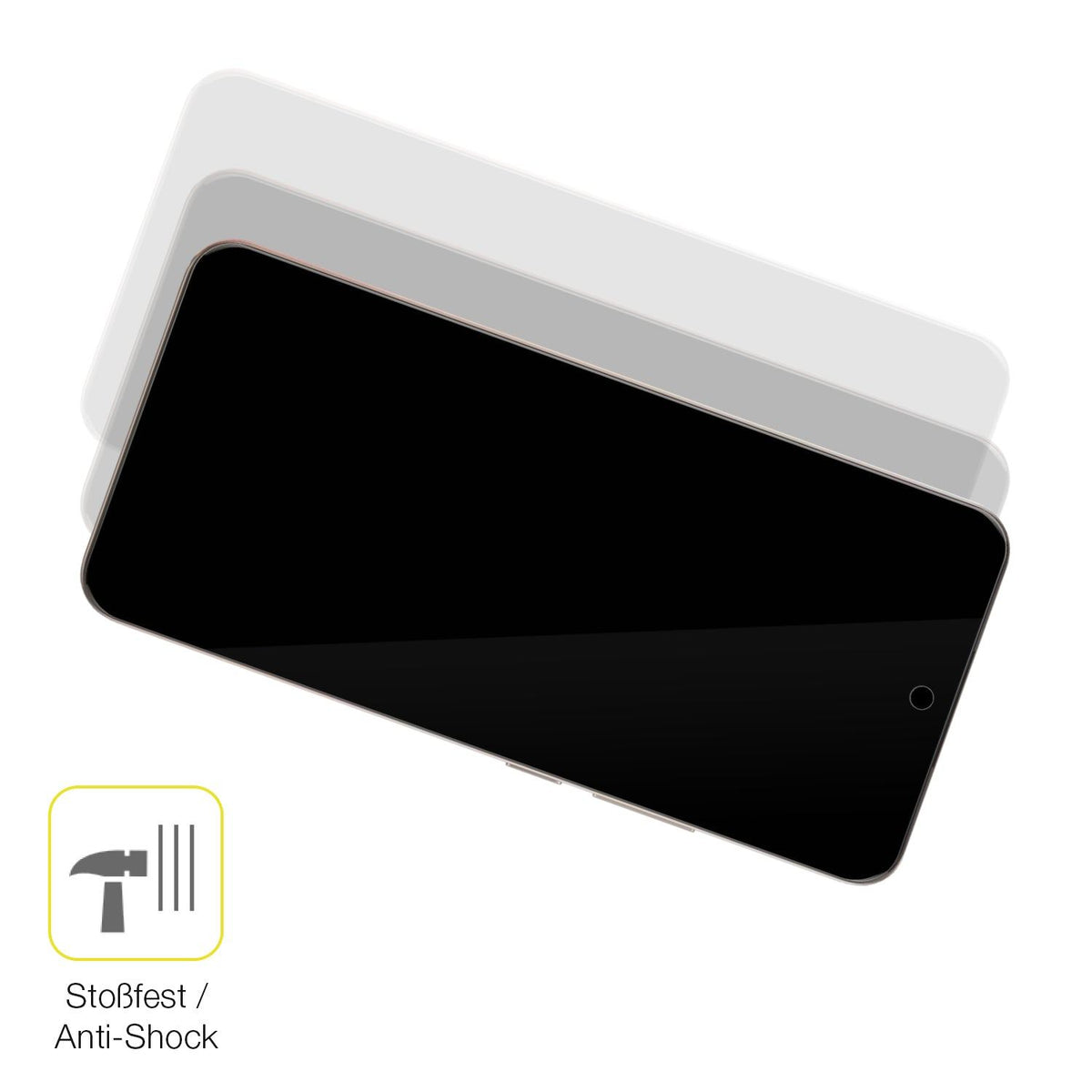 2x Screen Protector for Oppo Reno 12 Protective Film covers 100% dipos Flex