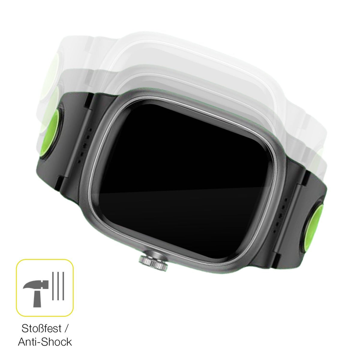 2x Screen Protector for anyloop Kinder Smartwatch Protective Film covers 100%