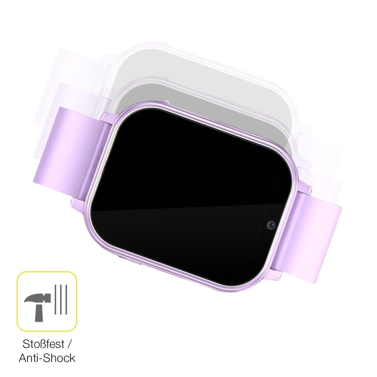 2x Screen Protector for PTHTECHUS 4G-A22 Protective Film covers 100% dipos Flex