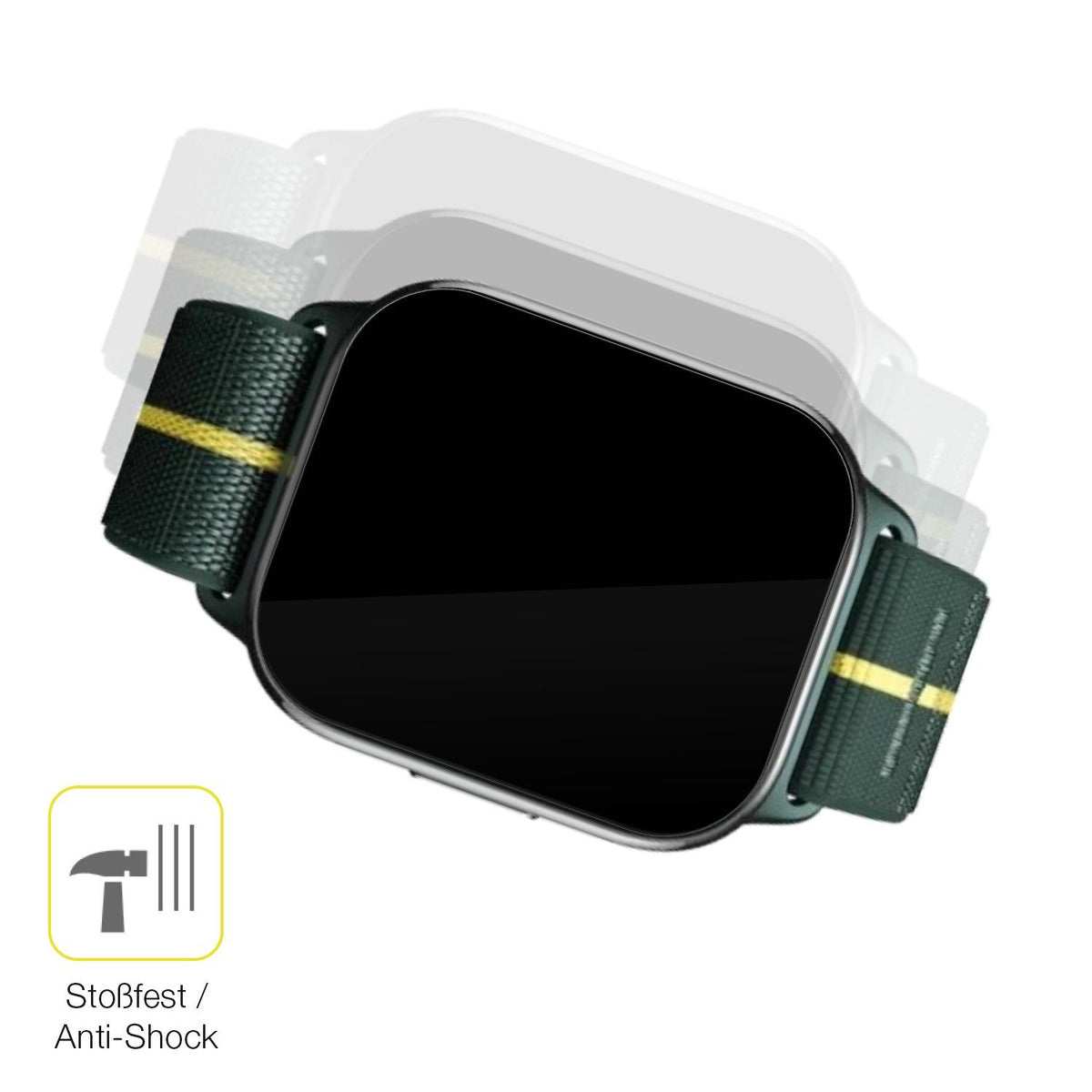 2x Screen Protector for Motorola Moto Watch Fit 1.9 Zoll Protective Film covers